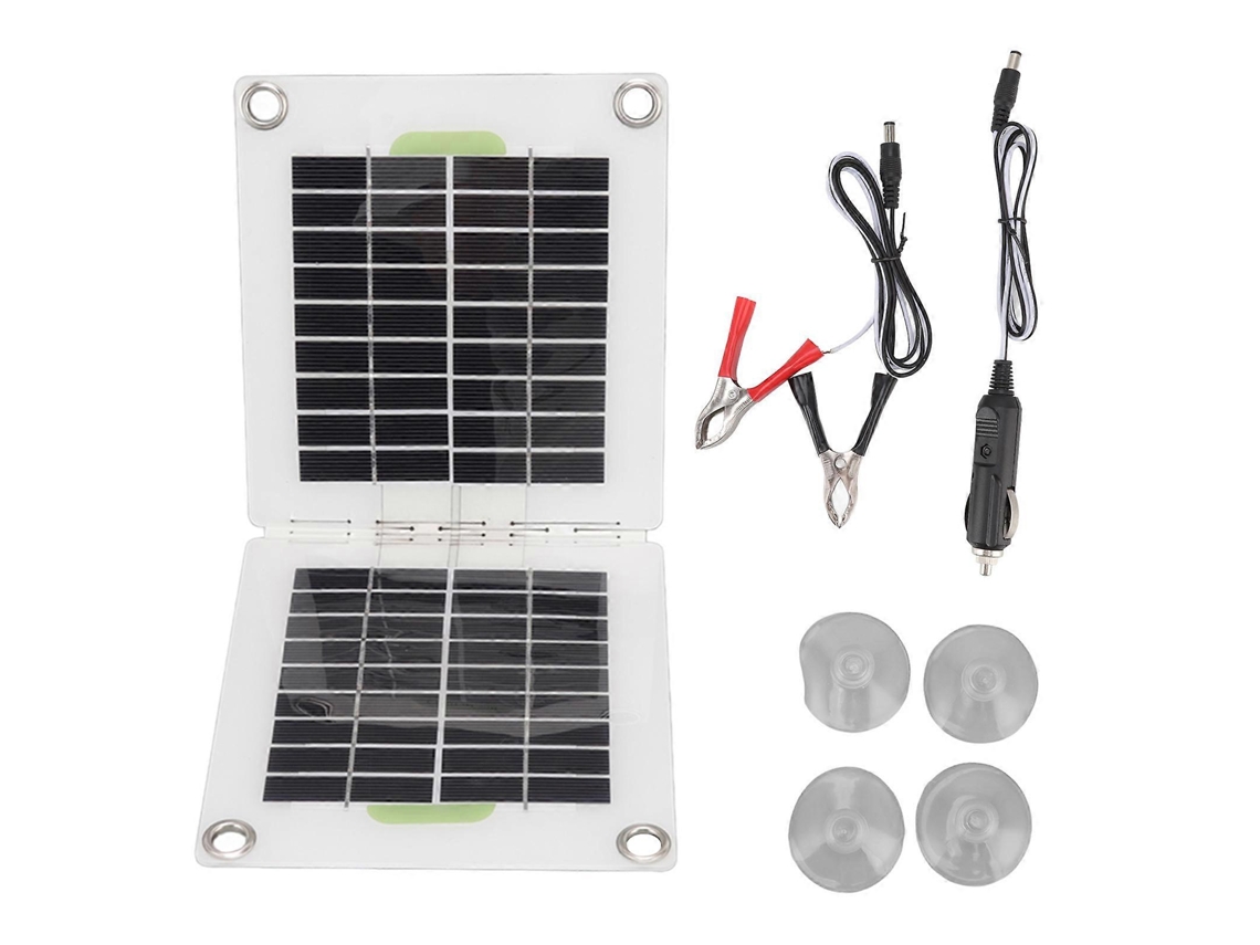 Painel Solar Dobrável, Carregador De Bateria Portátil Movido A Energia Solar Para Carro, Trailer, 10 W Olysi Shop