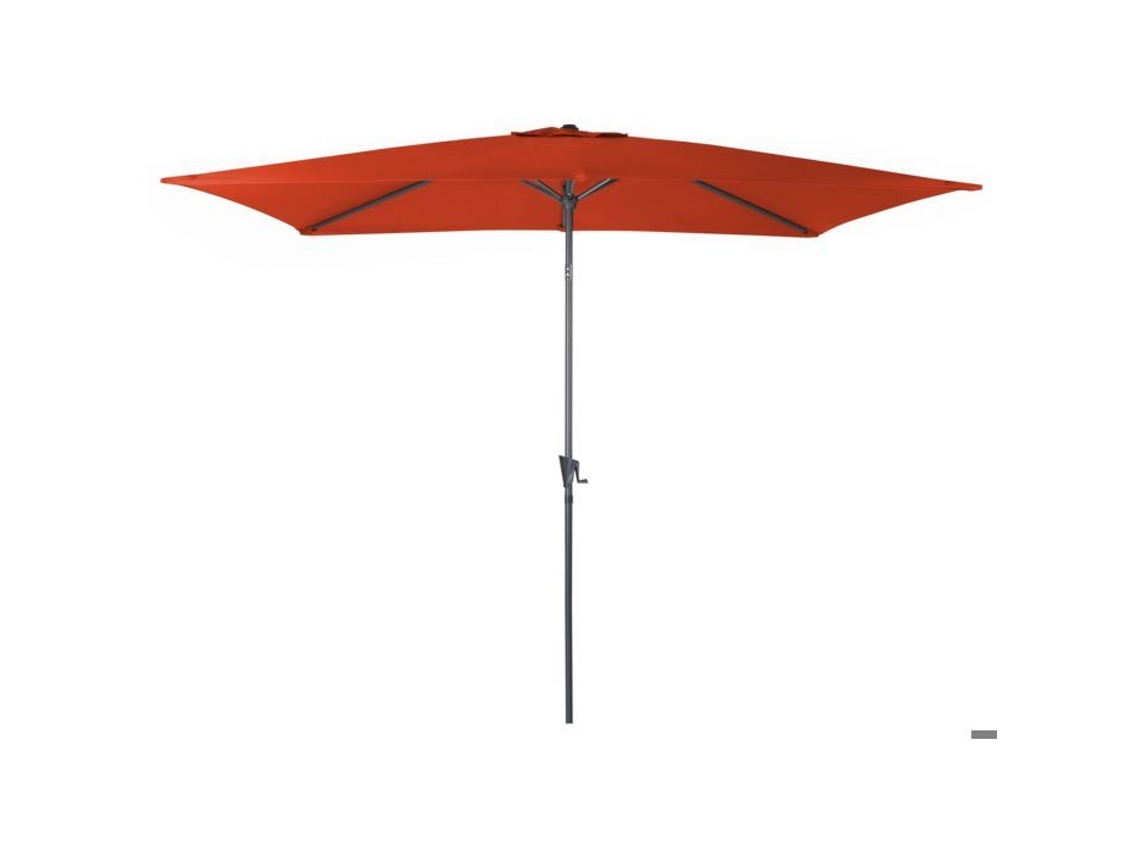 Guarda Sol Reto Proloisirs 300 X 200 Cm Alumínio Lona Paprika