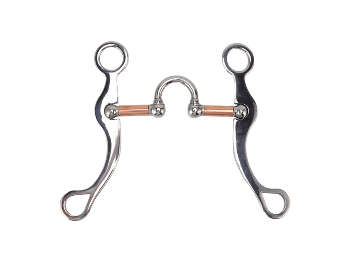Bit de Cavalo LAXISCREED Aço Inox Prateado Ouro Rosa