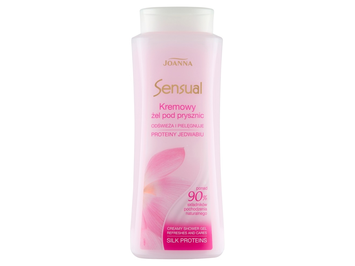 Gel De Banho Creme - Sensual - Proteínas De Seda - Hidratante - 500 Ml