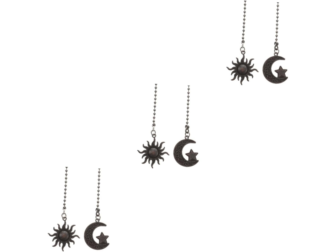 Conjunto De 3 Peças De Acessórios Decorativos Para Casa, Com Extensão Para Abajur De Cabeceira Em Metal.
