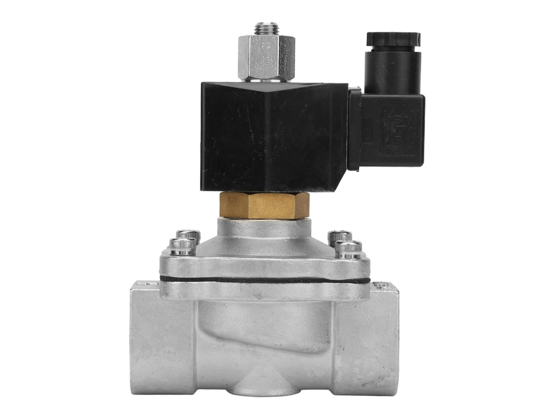 Válvula solenóide de diafragma elétrica (24 V DC, 1,6 MPa)
