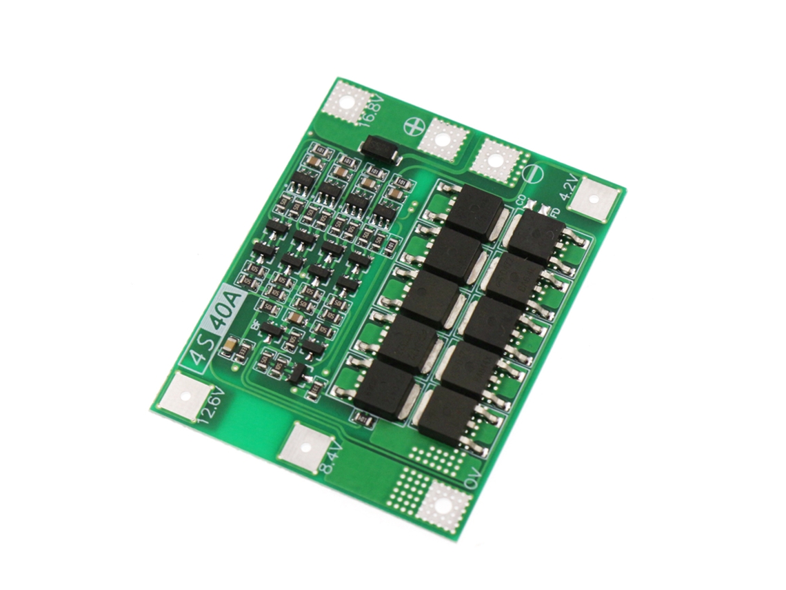 Laxiscreed Placa De Proteção Para Bateria De 4s 40a Com Proteção Avançada, Compatível Com Motores De Furadeira