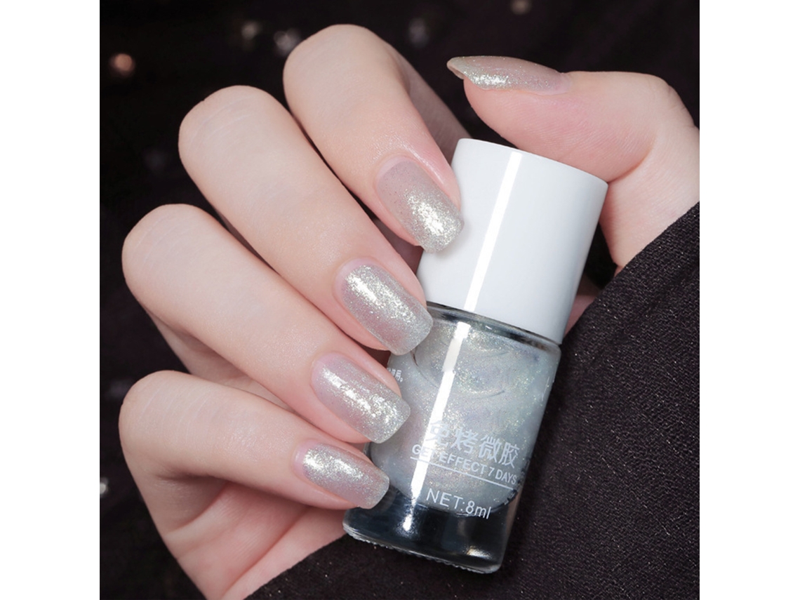 Esmalte De Concha De Pérola Rápido A Secar, Sem Cura E Removível Eoocoo