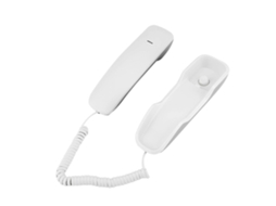 Telefone De Parede Com Redução De Ruído, Rediscagem Do Último Número, Sem Perturbação, Telefone De Parede, Branco Brilvibera