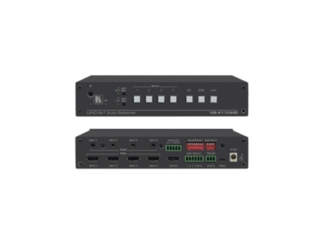 Kramer Selector Autom‡Tico de Hdmi 4X1 4K60 4:2:0 Con Audio (Vs411Uhd)
