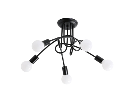 Candeeiro GOECO de Teto Vintage Candeeiro GOECO de Ferro de Metal Diy 5