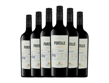 Vinho EL PORTILLO Merlot Valle de Uco (0.75 L - 6 Unidades)