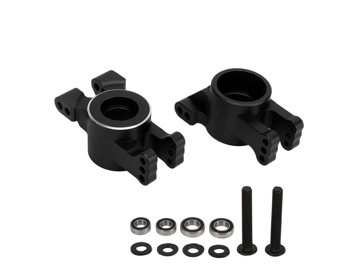 Mali suporte de Eixo Traseiro em Liga de Alumínio com Rolamentos para Traxxas 1/8 4wd Sledg Preto