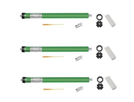 MOTIC Pack 3-Radio Mot 50- Motor para Persianas e Toldos com Comando À Distância para Tubo Octogonal de 60 Mm para Persianas e Toldos Inclui Coman