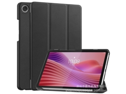 Capa Para Tablet Lurelia, Compatível Com Lenovo Legion Y700 Geração 1 2022, Preto, Couro Sintético, Dobrável Com Suporte, Dissipação De Calor