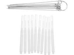 Kit Com 20 Escovas De Limpeza Para Chuveiro Cabos Antiderrapantes Nylon E Aço Inoxidável Ideais Manutenção Chuveiros