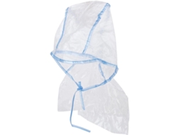 Touca para coloração capilar e proteção de peixes, 12 peças, roupa de plástico