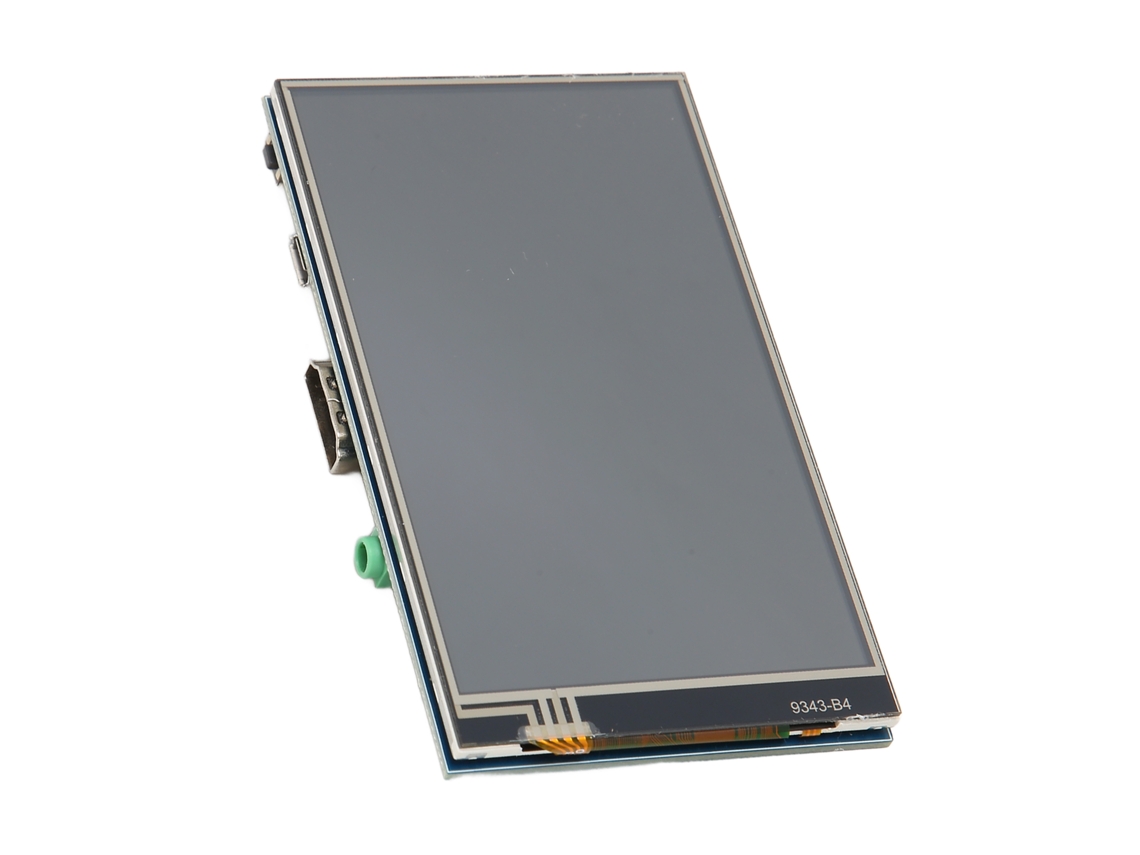 tela Lcd Ips 4 Polegadas 800x480 Táctil Resistiva para Rpi 4 B 3 B+ 2 B B+
