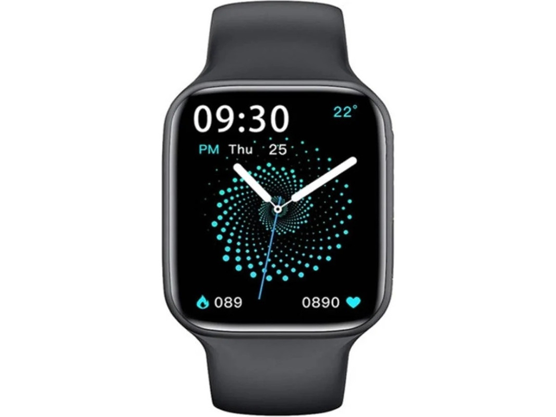 Hw22 Nova Edição Smartwatch Para Homens 1.75 Ips Lcd Tela Ecg Pressão Arterial Hr Fitness Tracker Smartwatch Yizhood (preto)