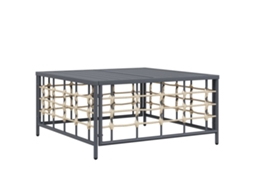 Garden Table, Garden Tables Vidaxl Antracite Rattan / Vime (n/a)