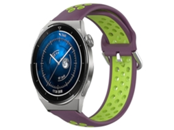 Pulseira De Silicone Esportiva Perfurada E Respirável Para Huawei Watch Gt3 Pro 46mm 22mm