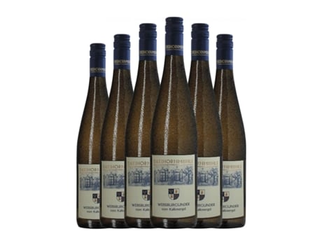 Vinho branco DREIHORNMÜHLE Vom Kalkmergel Pinot Branco Seco Rheinhessen (0.75 L - 6 Unidades)