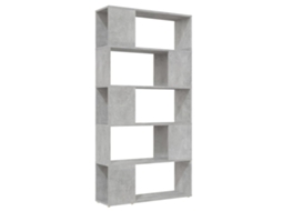 Estante Divisória em Contraplacado Cinzento Cimento MAISON EXCLUSIVE (80x24x155 cm)