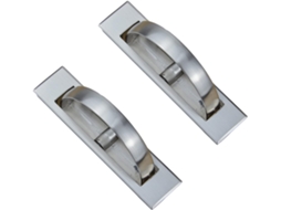 Conjunto De 2 Puxadores Gaveta Embutidos, Para Montagem Em Superfície, Com Abertura Livre, Para Armários, Guarda Roupas
