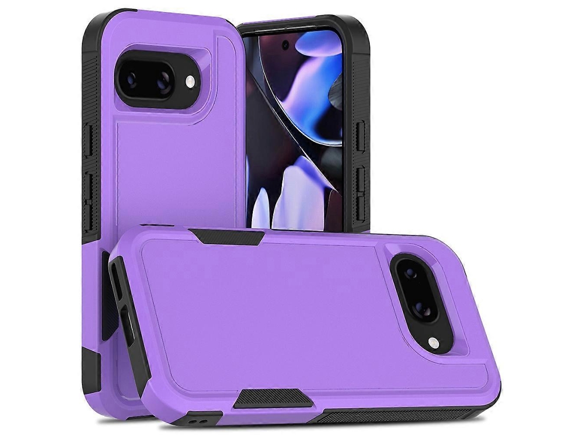 Capa 2 Em 1 Pc Tpu À Prova De Choque Para Google Pixel 9a