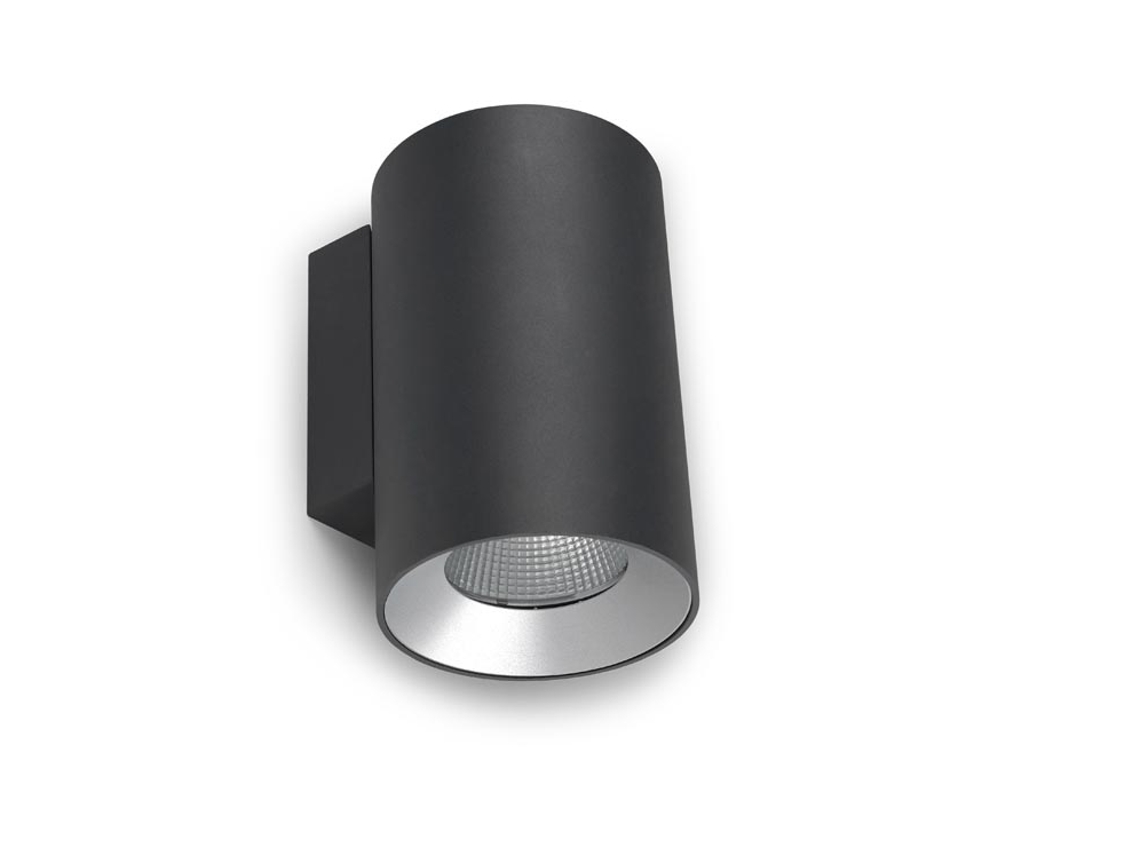 Ledsc4 Cosmos - Aplique 85x210x140mm, Alumínio, Cor Cinzento, Led 13w, 3000k, 760lm, Ip66