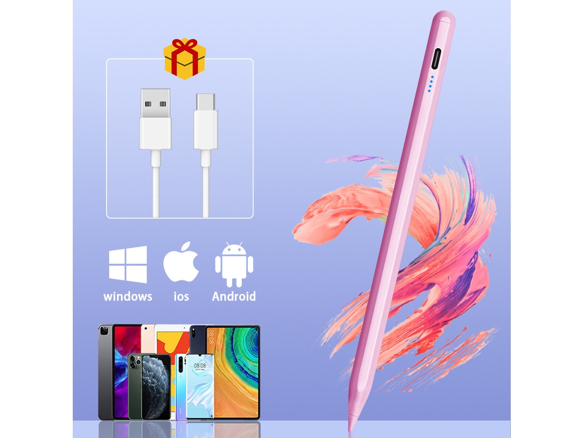 Caneta Stylus Disponível Para Android/ios Rosa Cuich