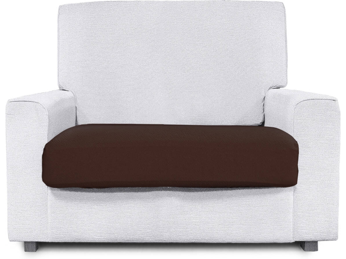 Capa de Almofada EYSA Premium Bronx Tecido Multielástico Tamanho S (55 x 60 x 15 cm - Poliéster - Marrón)