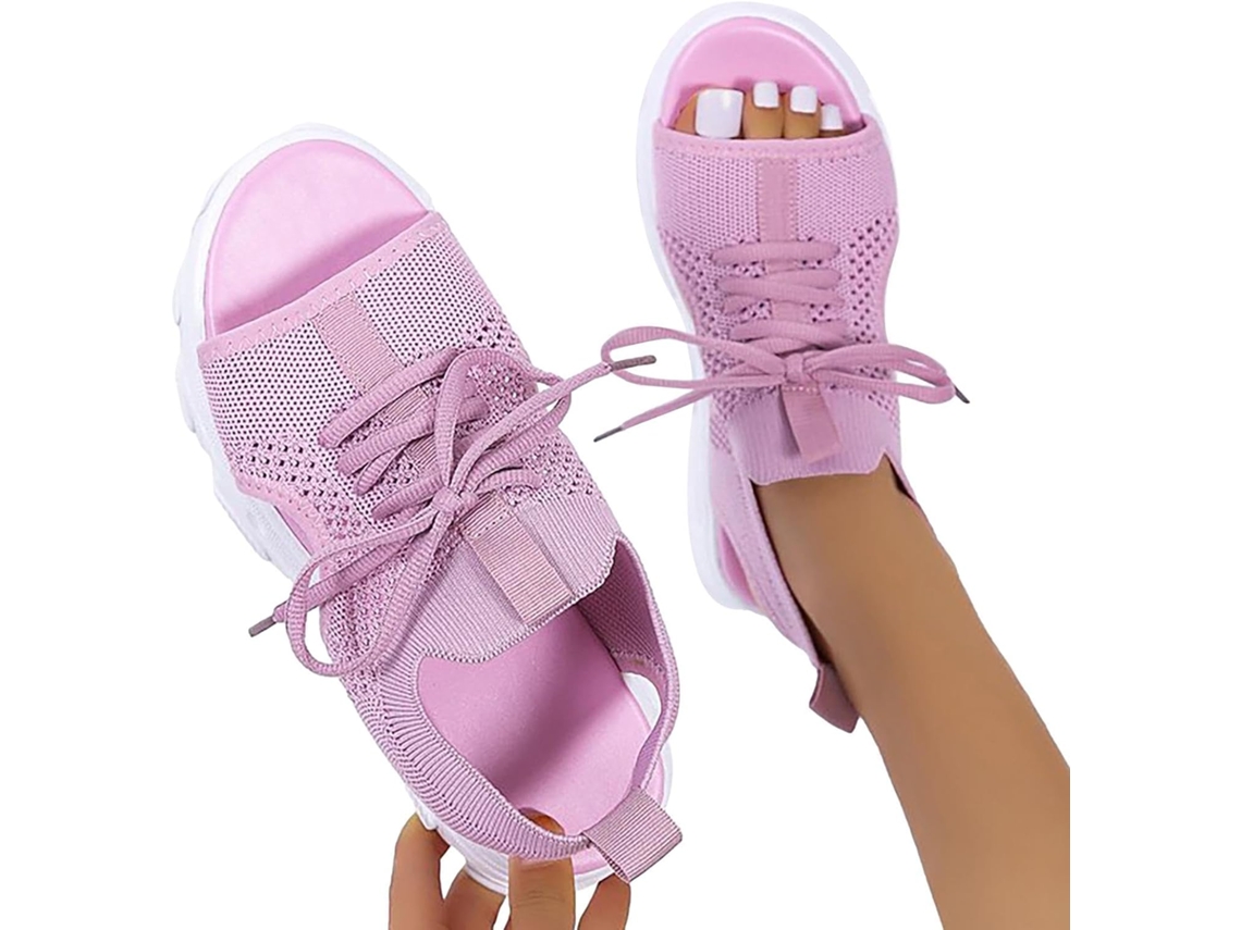 Sandálias Generico Muffin para Mulheres Sandálias Muffin com Sola Grossa, Casuais para o Verão Sandálias Femininas de CHABERLU