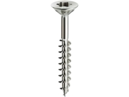 500 Parafusos Panelvit Pf Cabeça Escareada Serrilhada Tx20 D. 4 X 40 Mm Cromação Lubrificados MUSTAD