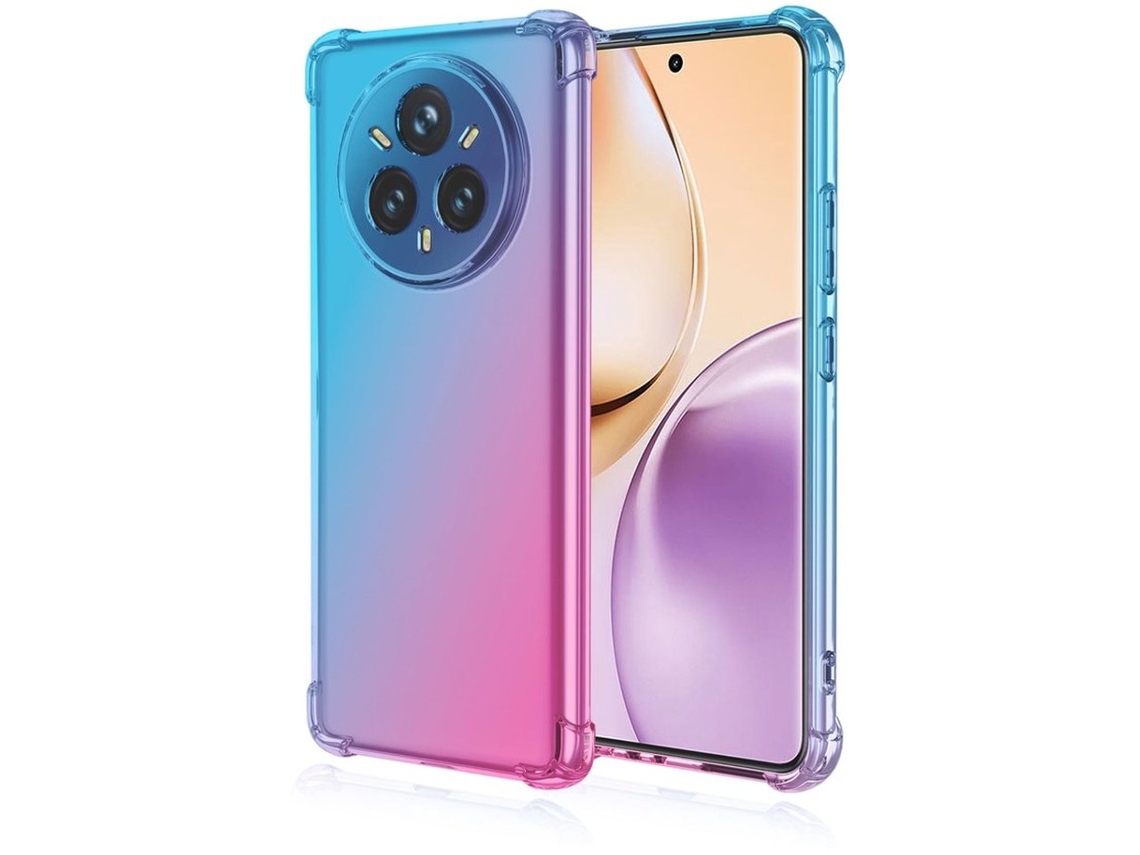 Capa Ultra-eslim - Proteção Tpu - Antifingerprint - Resistente A Choques - Transparente - Cor De Gradiente - Capa De Telefone