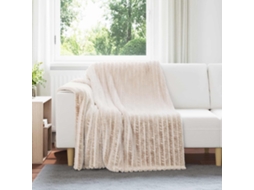 Vidaxl Cobertores De Sofá 6 Unid. Bege 200 X 150 Cm 4.75 Kg Lã