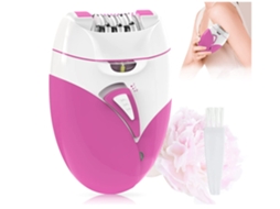 Depilador para Mulheres Depilação Facial Recarregável e Depilação Corporal Barbeador Facial Elétrico para Depilação Aparador de Biquíni Branco DREAM5