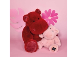 Peluche Bear Story Hipopótamo Vermelho 40Cm Bebé Nascimento HISTOIRE D'OURS