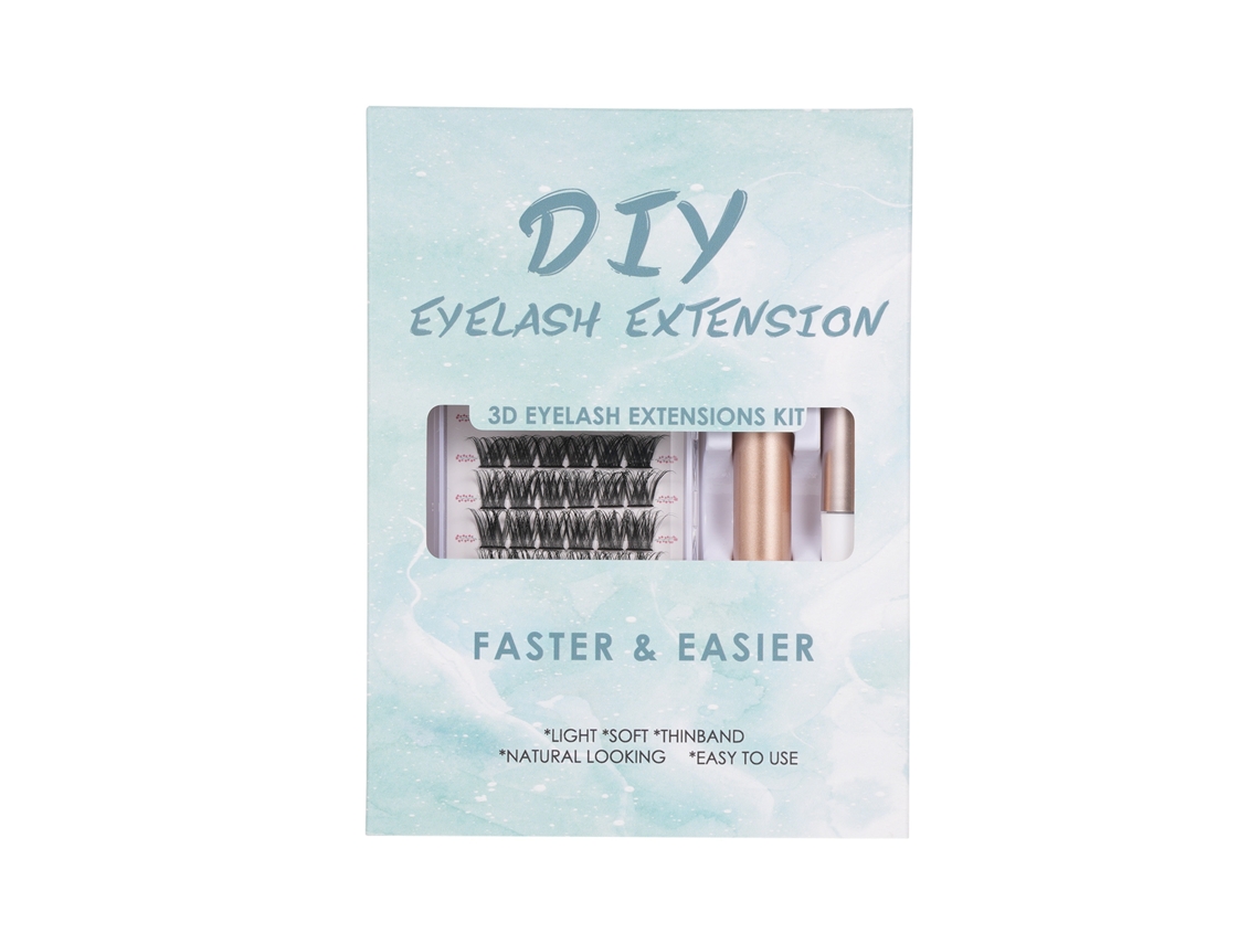 Kit De Extensões De Cílios: Cílios Falsos Naturais E Grossos Para Diy