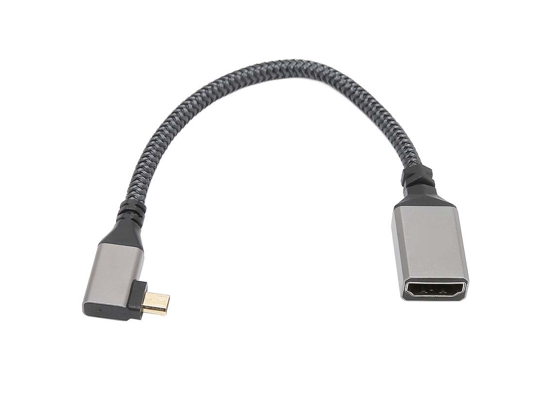 Cabo De Interface Multimídia Hd Com Suporte 4k 60hz Para Pc/câmera/projetor