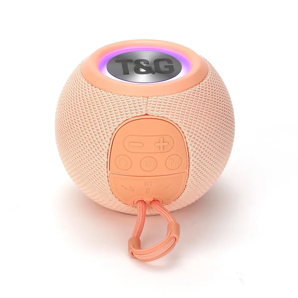 (rosa) Caixa De Som Bluetooth Tg Tg337
