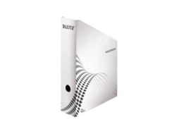 Arquivo vertical Leitz Easyboxx, DIN A4, branco, 100% papelão ondulado reciclado, com montagem automática, 25 peças (6140 Esselte Leitz)