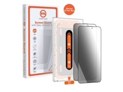 Película Protetora De Privacidade Mobile Origin Para Iphone 15 Pro Max Com Aplicador (2 Unidades)