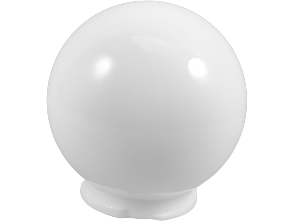 Globo Redondo De Acrílico Branco À Prova D'água Para Iluminação Externa, Diâmetro De Substituição De 150 Mm, Uso