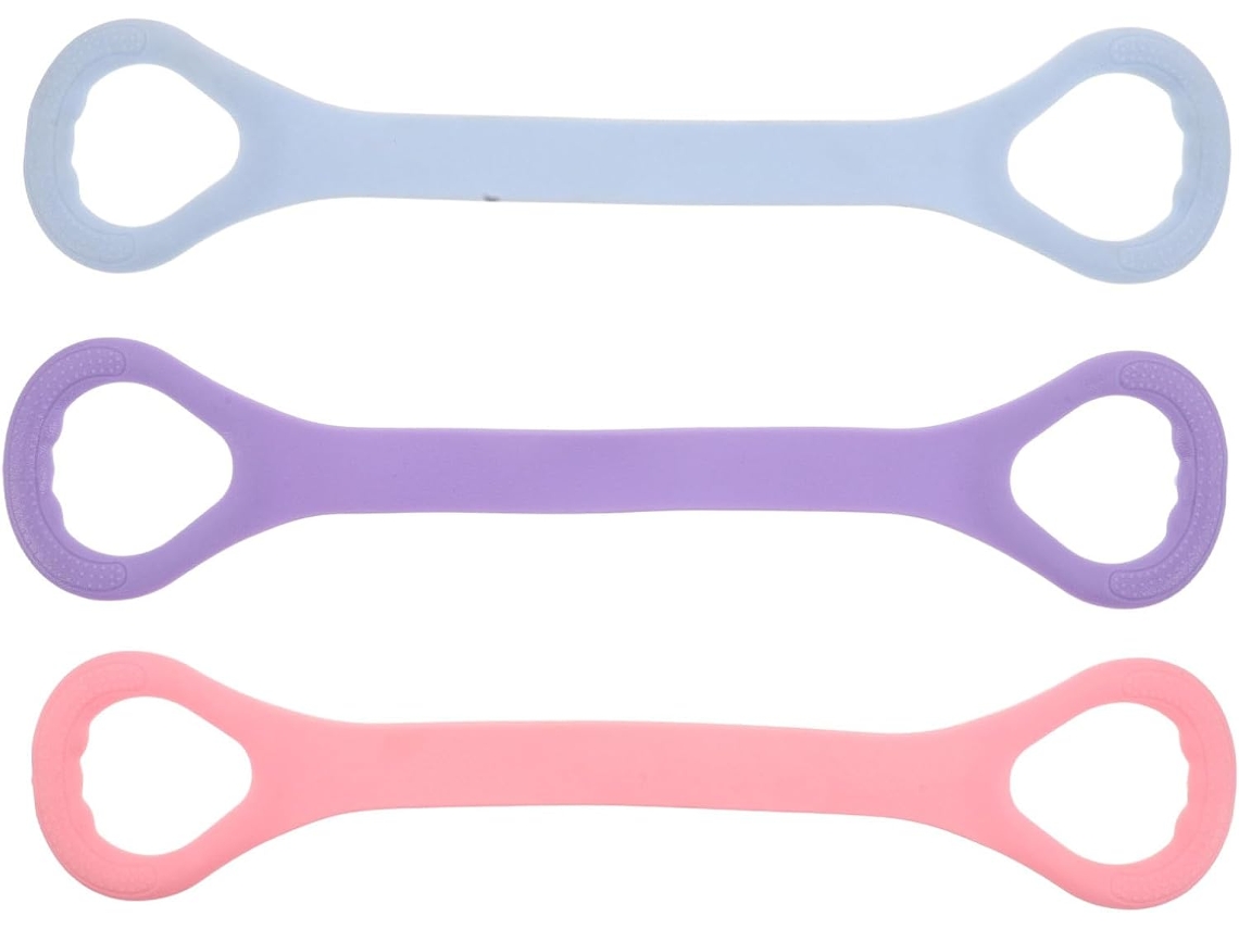 Conjunto de 3 Faixas Elásticas em Formato Oito S/MARCA