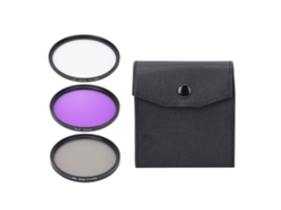 3 Pcs 67mm Uv Cpl Fld Camera Filters Kit For Canon / Nikon Dslr Cameras LAXISCREED