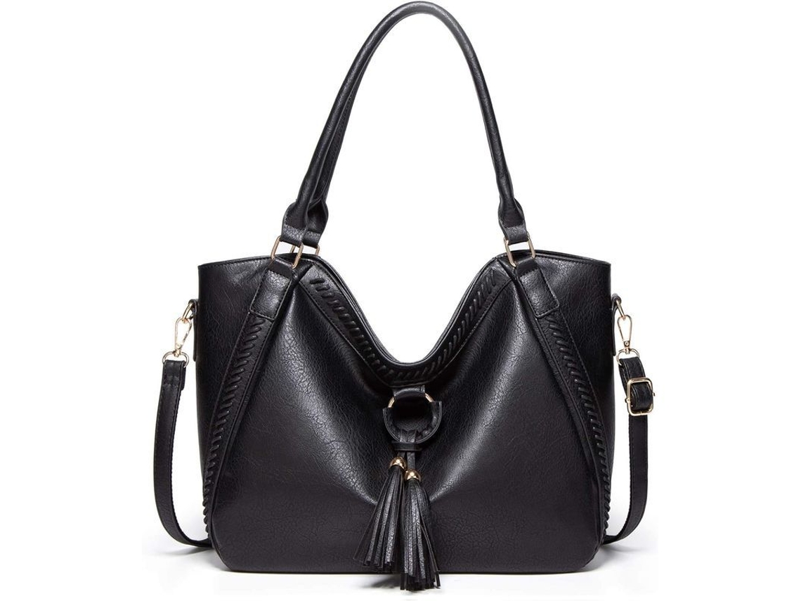 Bolso de ombro S/MARCA 2026 de couro PU para mulher, com grande capacidade, tote, com alça ajustável