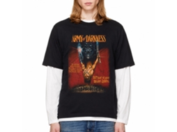 Rockinstone Army Of Darkness Movie Poster Black Adult T-shirt Size:xl