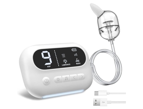 Mouche Bebé, Aspirador Nasal Elétrico Para Bebé, Com 9 Níveis De Sucção, Recarregável Com Música E Luz Para Bebés Lecoo
