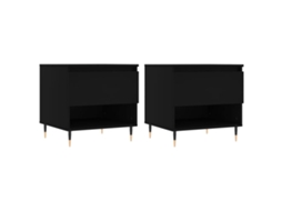 Coffee Table, Coffee Tables Vidaxl Preto Madeira Processada (n/a)