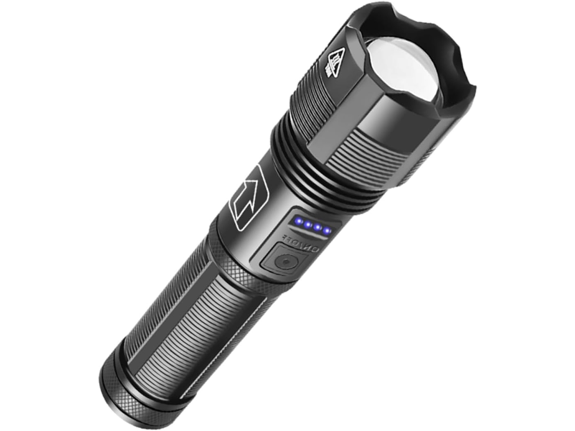 1 Conjunto De Lanterna De Ar Recarregável Via Usb Com Zoom, À Prova D'água E Durável Para