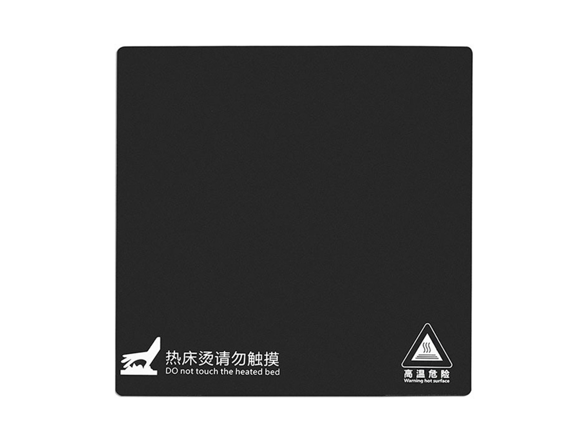 Placa De Mola Removível Com Mesa Aquecida Pei Pré, Aplicada De 220/214/ 310 Mm Para Impressoras 3d Ender 3, 5, Anet A6 E A8(preta)
