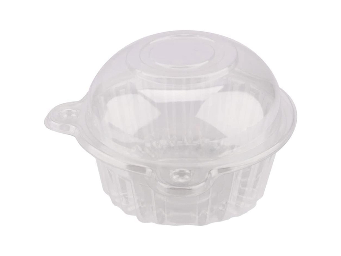 Caixa de Cupcake Plástico Transparente LAXISCREED 400x