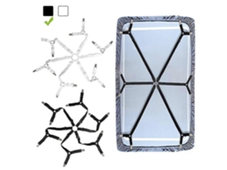 Estrutura De Suporte Hexagonal Reforçada Com Placa Triangular, Equipada Faixas Elásticas Ajustáveis, Cintas, Sistema Fixação, Peça Aquaforge Aquaforge